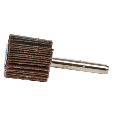 Forney Flap Wheel, Shank Mounted, 1 in x 1 in 71695